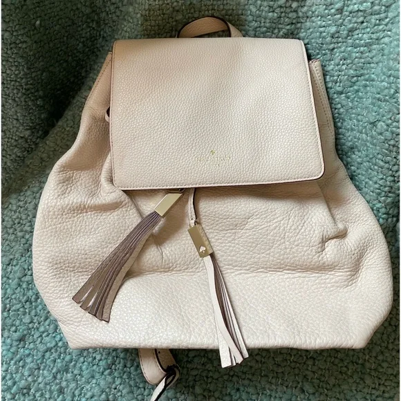 kate spade | Bags | Kate Spade Blushtaupe Pebbled Leather  display picture 1